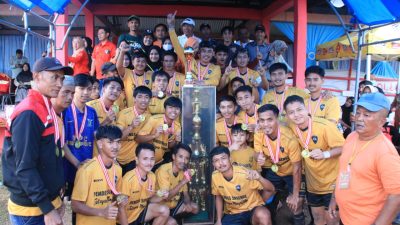 Tundukkan Batuara FC, Sipaenre United Rebut Juara di Turnamen Andi Sappewali Cup V