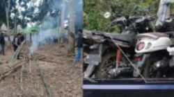 Polisi Kembali Obok Obok Sabung Ayam di Kajang, Puluhan Motor Diamankan